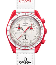 🎁GRATIS! OMEGAXSWATCH/MoonSwatch Misión Mercurio/Red🔥